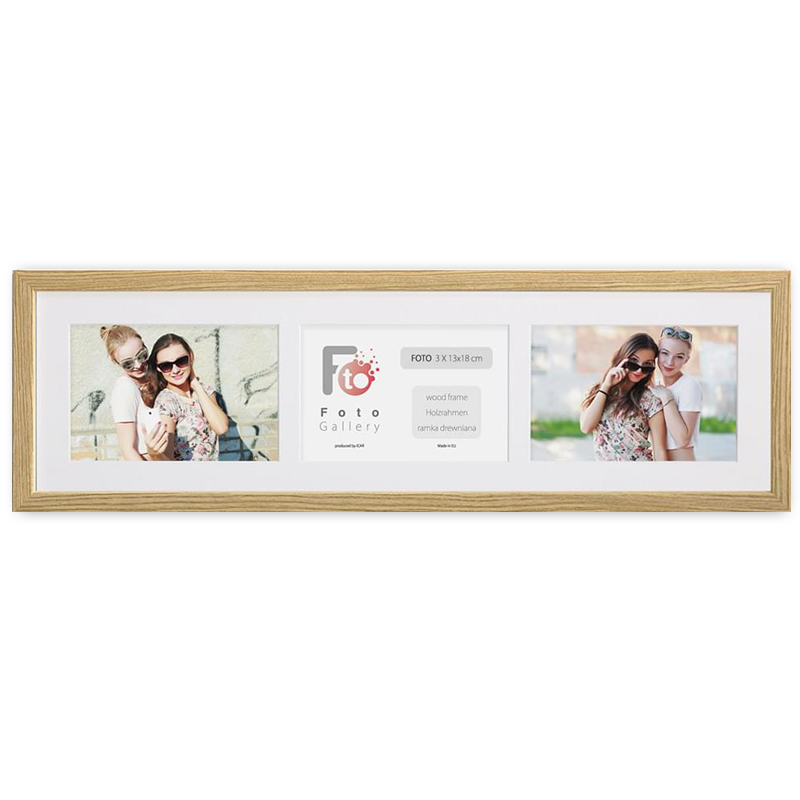 Holzrahmen FOTO GALLERY 18x66